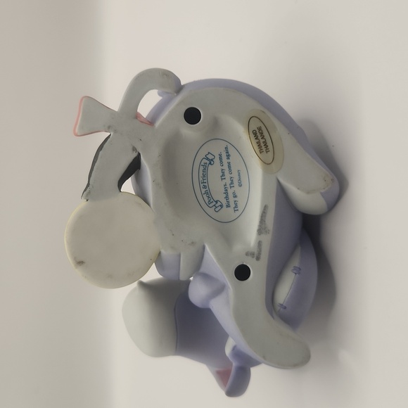 DISNEY Eeyore Birthday Celebration Porcelain Collectible Figurine - Picture 7 of 8